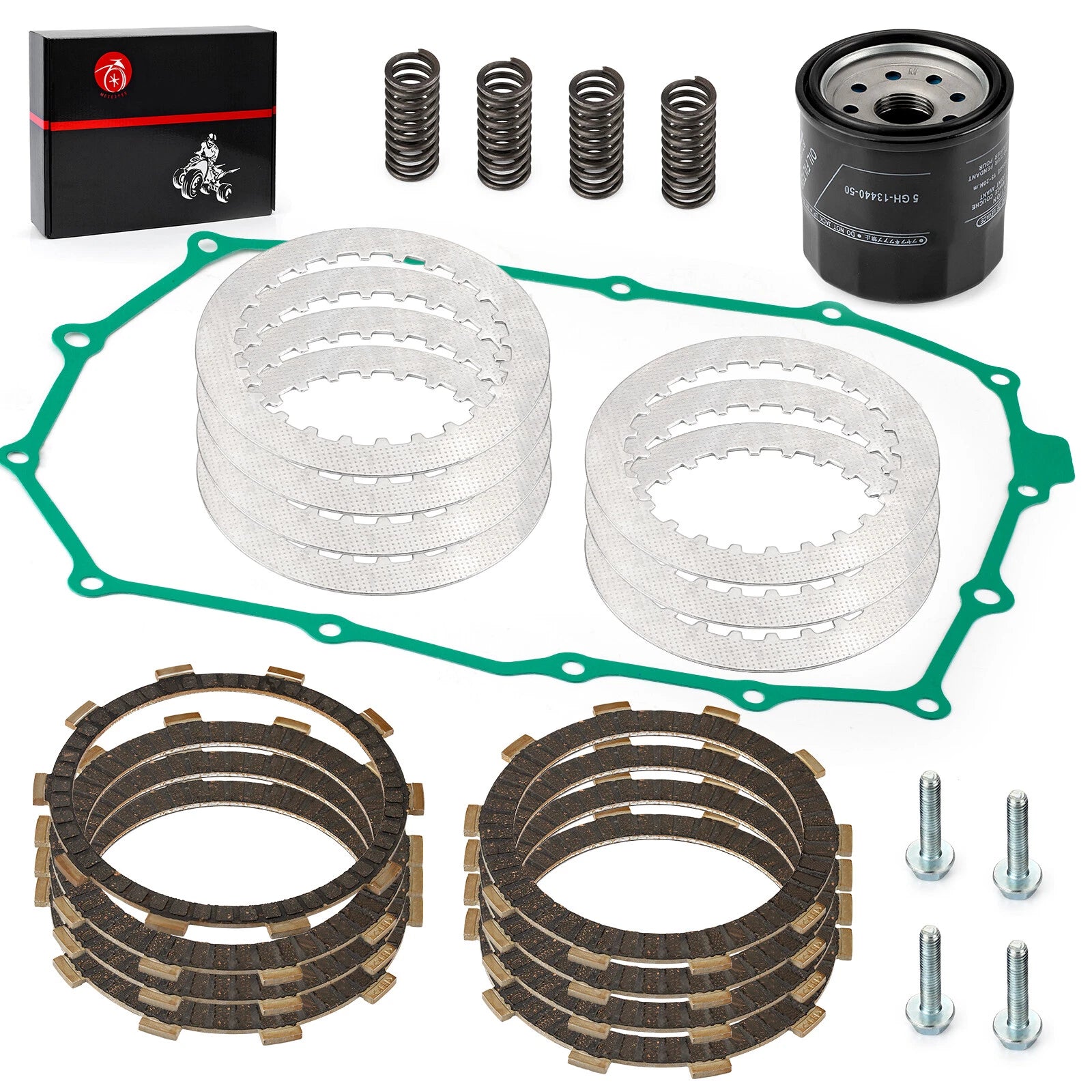 Clutch Friction Plates & Gasket Kit for Honda Shadow ACE 750 (1997–2003)