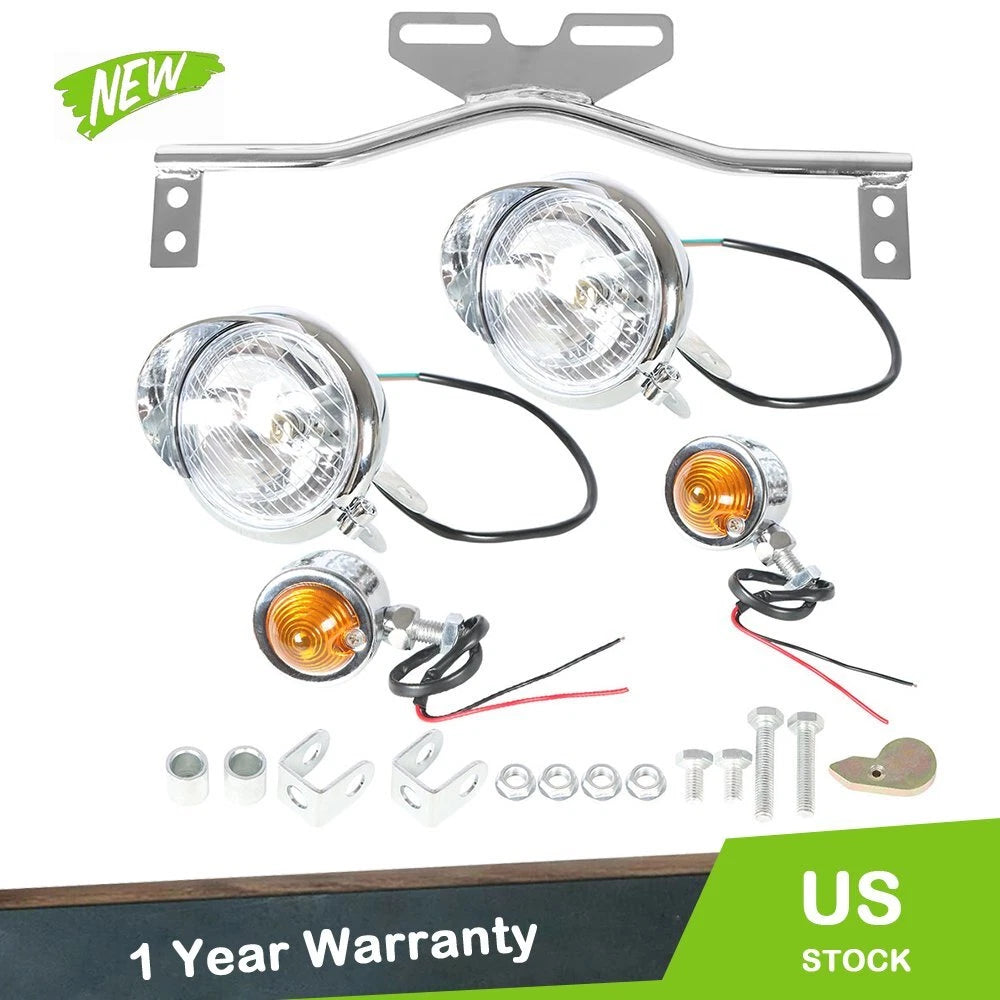 Fog Light Bar with Bracket for Honda Motorcycle