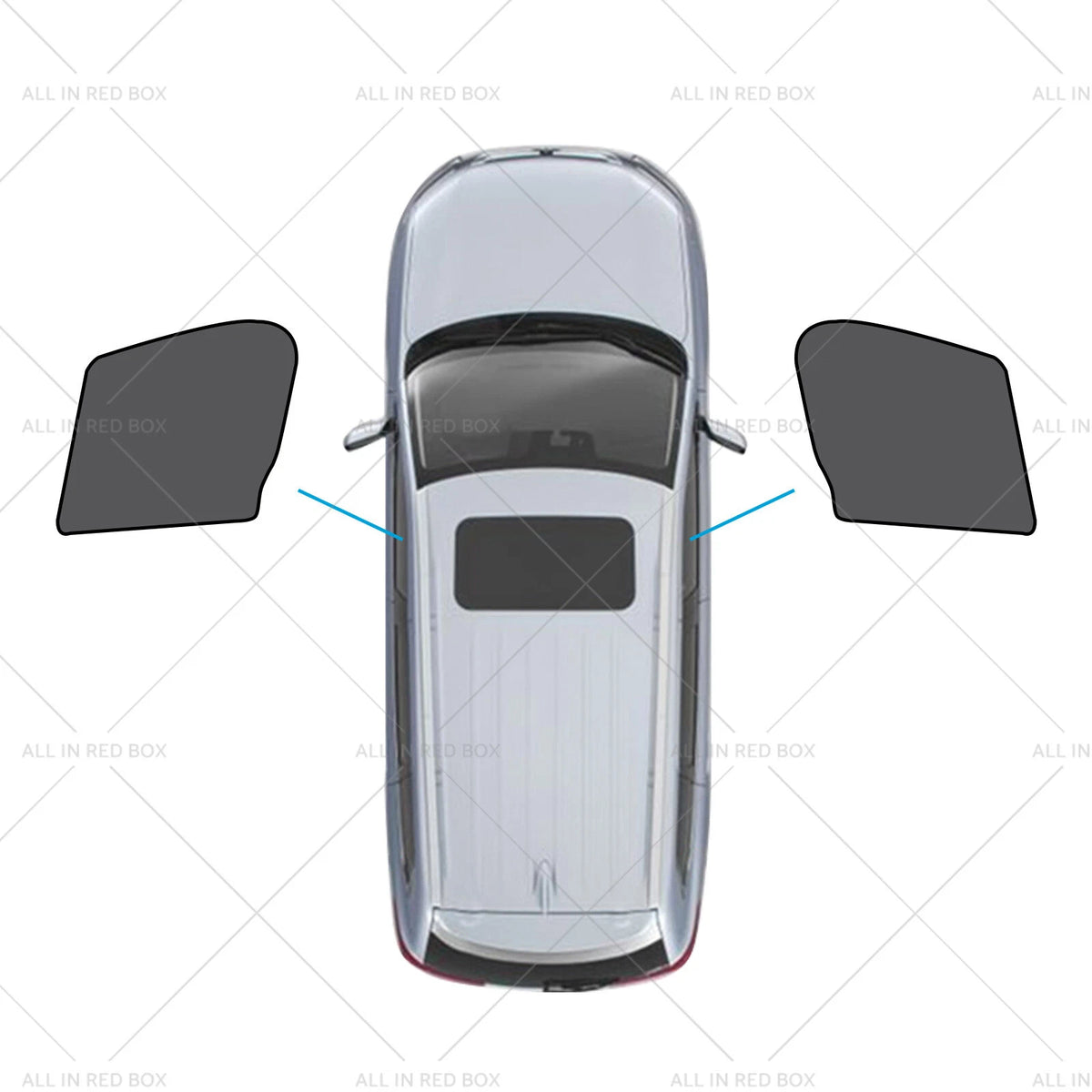 2X Front Car Window Sun Shades for Mazda CX-9 (2016–2025) UVA Protection