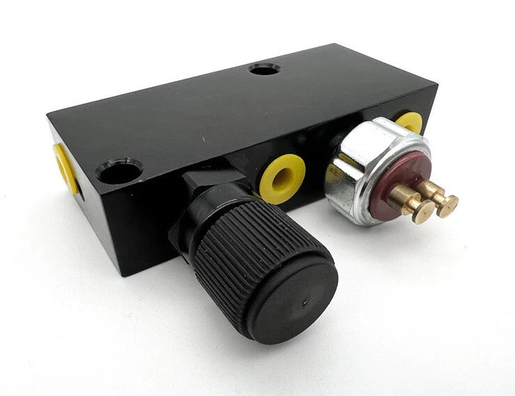 Adjustable Brake Proportioning Valve with Distribution Block for Universal (Fits)