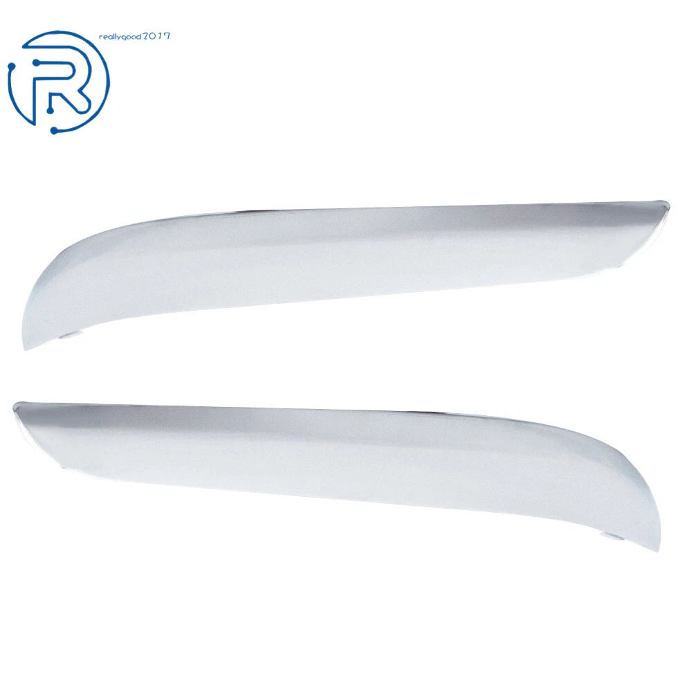 Set of 2 Chrome Front Bumper Moldings for Chrysler 300 (2011-2014)