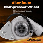 Turbocharger for Toyota Land Cruiser (1990–1996) 2LT 2.4L Diesel 17201-54060