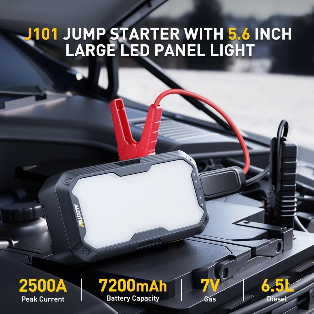 J101 Portable Car Jump Starter for Universal Vehicles (2010–2023)