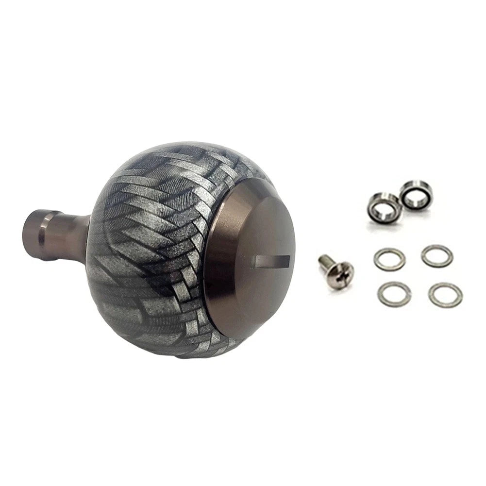 Carbon Fiber Grip Knob Replacement for Daiwa Fuego Reel
