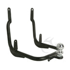 Black Trailer Hitch Tow Receiver for Harley Street Glide, Road King (2014-2016)