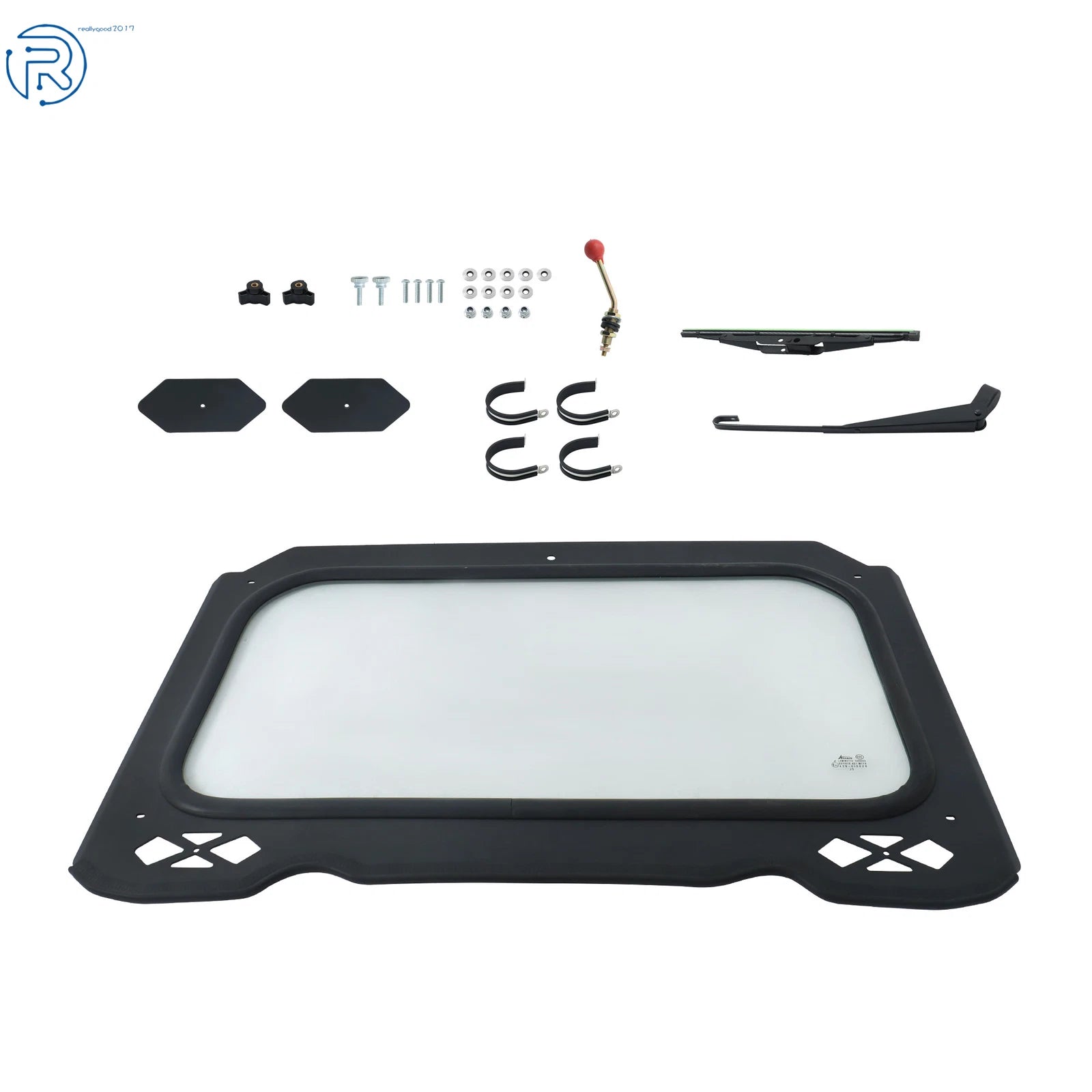 Full Glass Windshield with Wiper for Polaris RZR XP 1000 / XP 4 1000 (2014–2018)