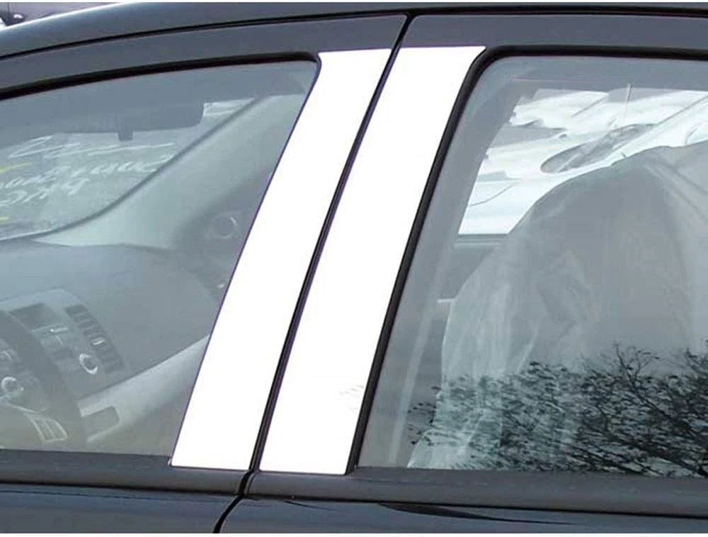4pc. Luxury FX Chrome Pillar Post Trim For 2008-2017 Mitsubishi Lancer