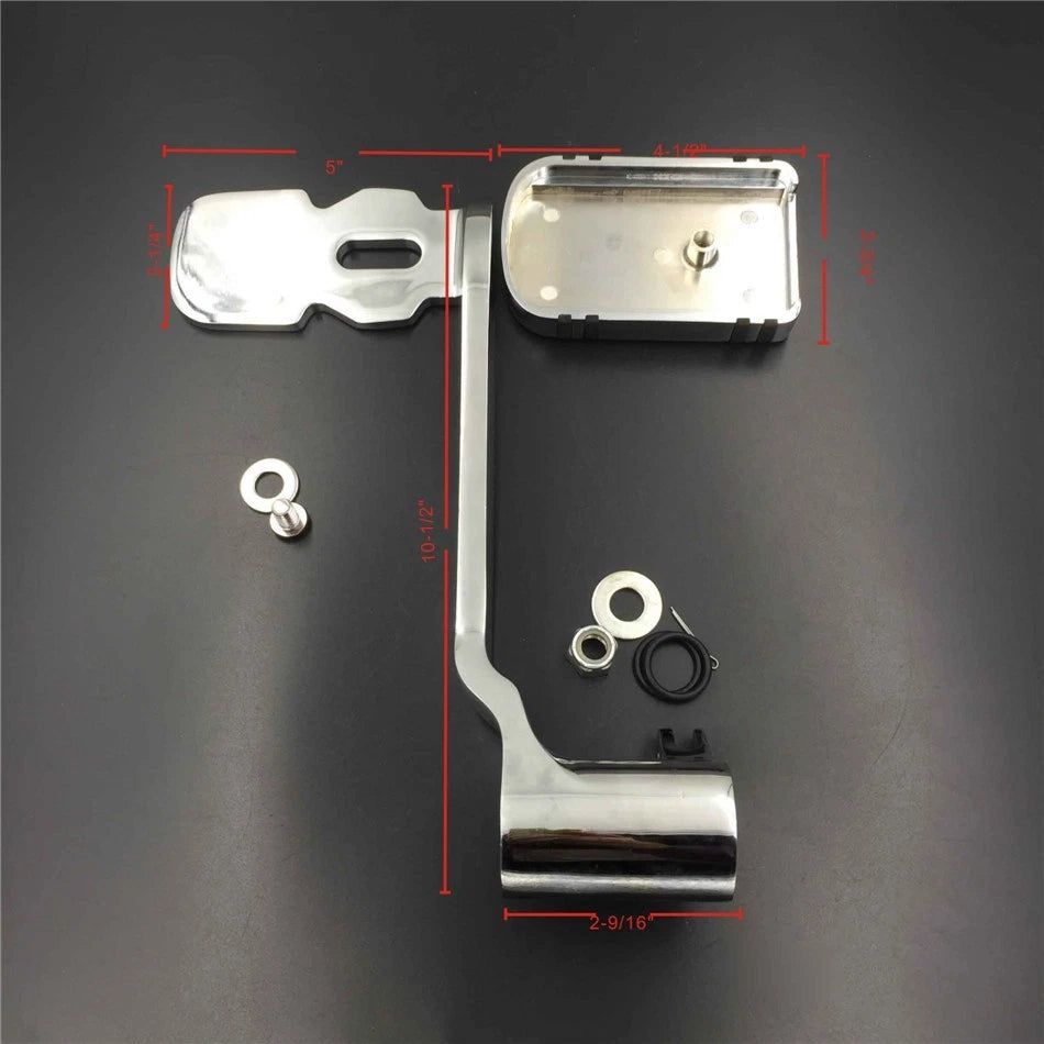 Brake Pedal Foot Lever w/ Foot Peg for Harley Road King Street Glide (2014–2016)