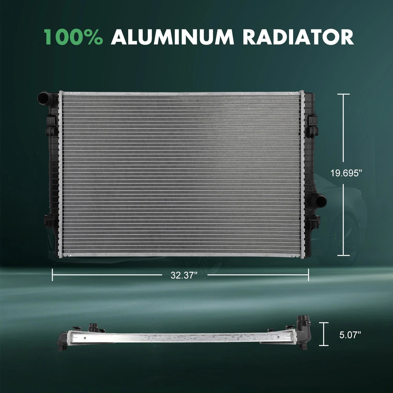 Radiator for Audi A3 Quattro, S3, TT Quattro (2015–2021)