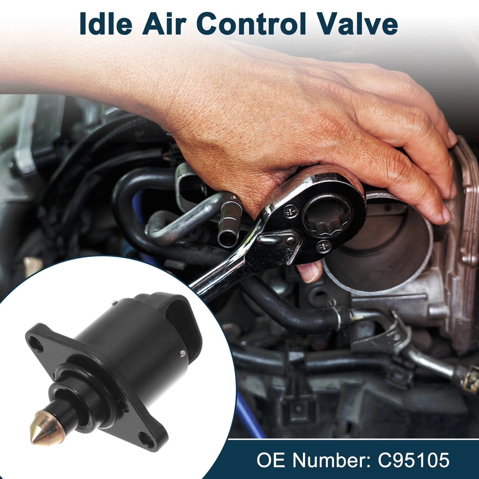 Idle Air Control Valve for Audi A4 (1995–2001) No.C95105