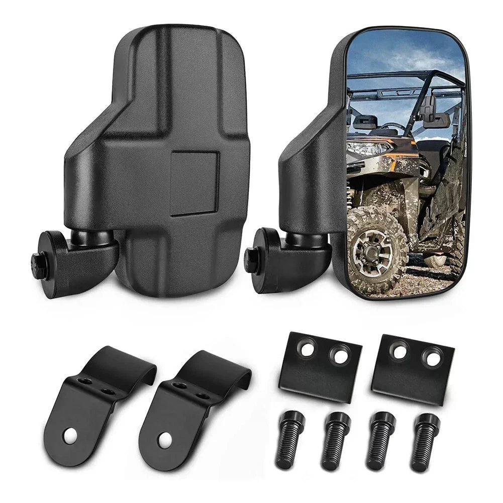 2 x Adjustable Side Rear View Mirrors for Polaris Ranger 570
