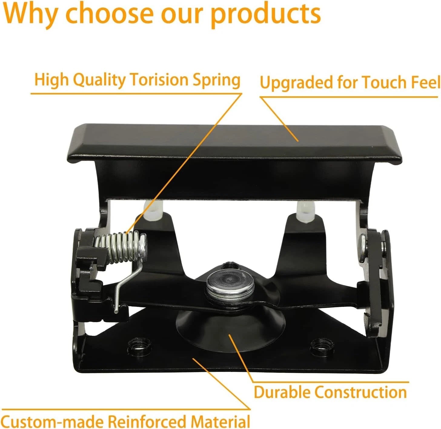 Metal Tailgate Handle Set for Chevrolet C/K 1500 2500 3500 (1988-2000)
