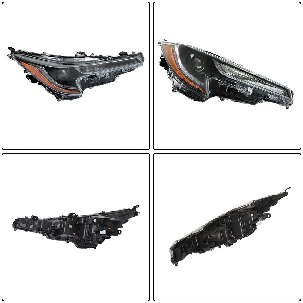 LED Black Projector Headlight for Toyota Corolla L LE (2020-2021)