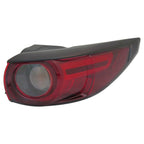 Replacement Passenger Side Outer LED Tail Light Assembly w/Signature Lighting