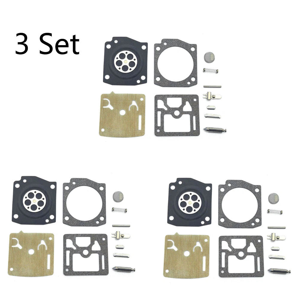 3X Carburetor Rebuild Kit for Husqvarna H355 (55CC) - Zama RB-95