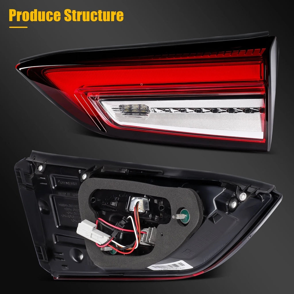 Set of 2 Inner Tail Light Assembly for GMC Terrain (2022–2024)