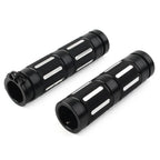 CNC 1" Motorcycle Handlebar Hand Grips for Harley Dyna Wide Glide EFI