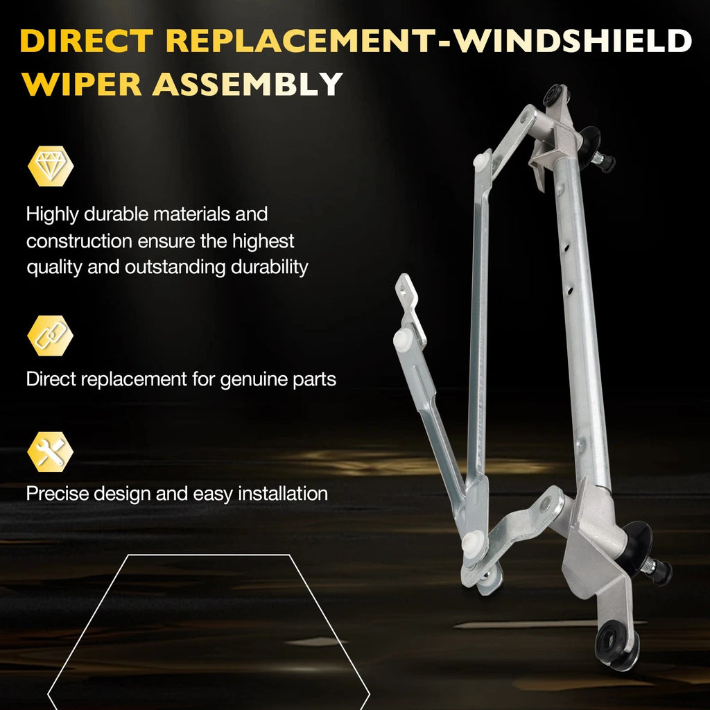 Front Windshield Wiper Linkage for Chevrolet Equinox GMC Terrain (2010-2017)