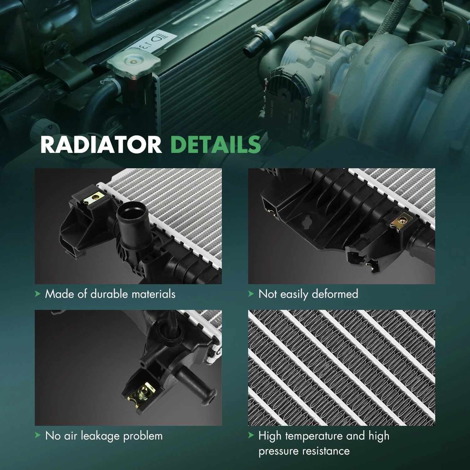 Radiator for Ford Fusion (2013–2020)