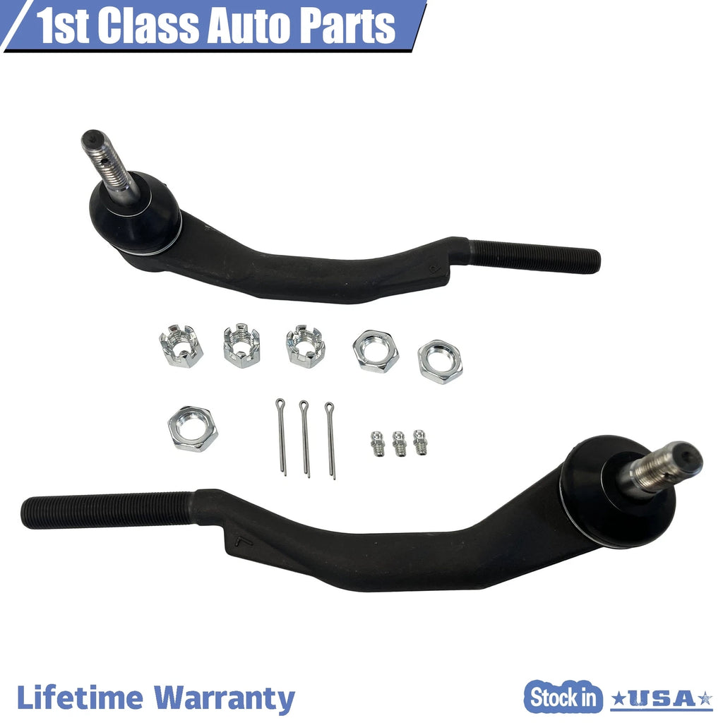 Front Outer Tie Rod Kit for Chevy Trailblazer GMC Envoy Isuzu Ascender (2003–2009)