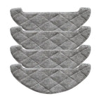 Set of 4 Mop Cloths for Tuvio TR04MLBB Vacuum Cleaner