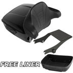 Trunk Backrest Pad Mount Rack for Harley Road Glide King (1997–2008)