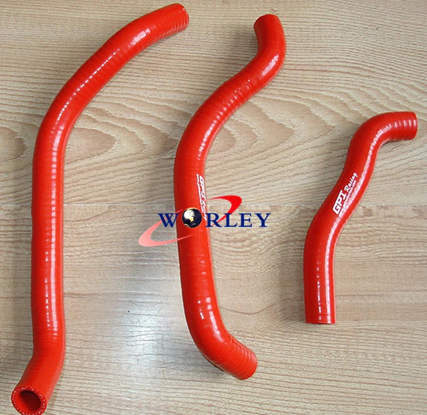 Aluminum Radiator & Blue Silicone Hose for Honda TRX250R (1986-1987)