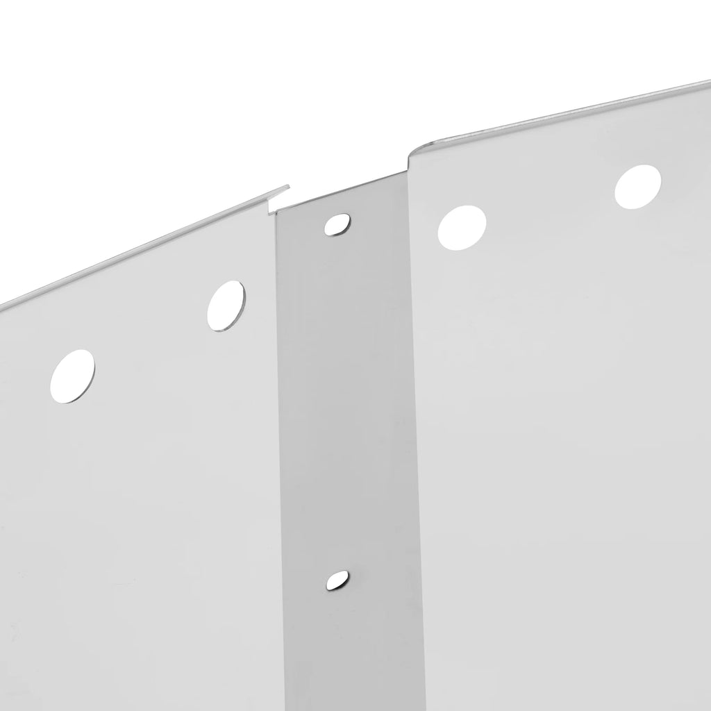 14" Bulleye Hole Drop Sun Visor for Kenworth W990 T680