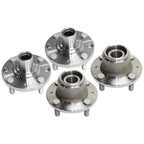 Wheel Hubs for Chevrolet Aveo (2004–2011) Front & Rear 4 Lug with Bearing
