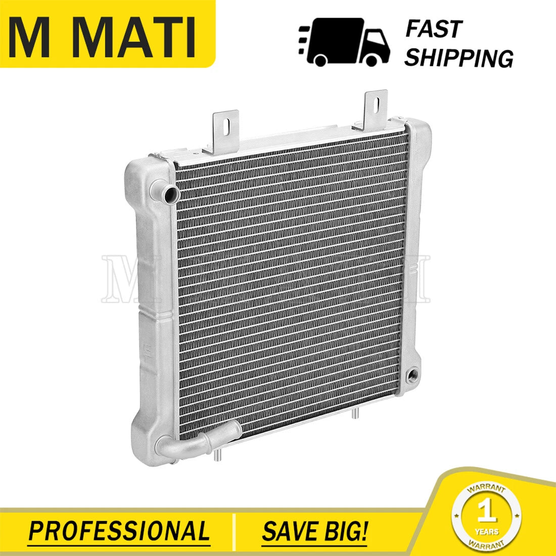 Aluminum Radiator for Polaris Sportsman Magnum ATP Worker 500 Xpedition 425 (2000–2004)