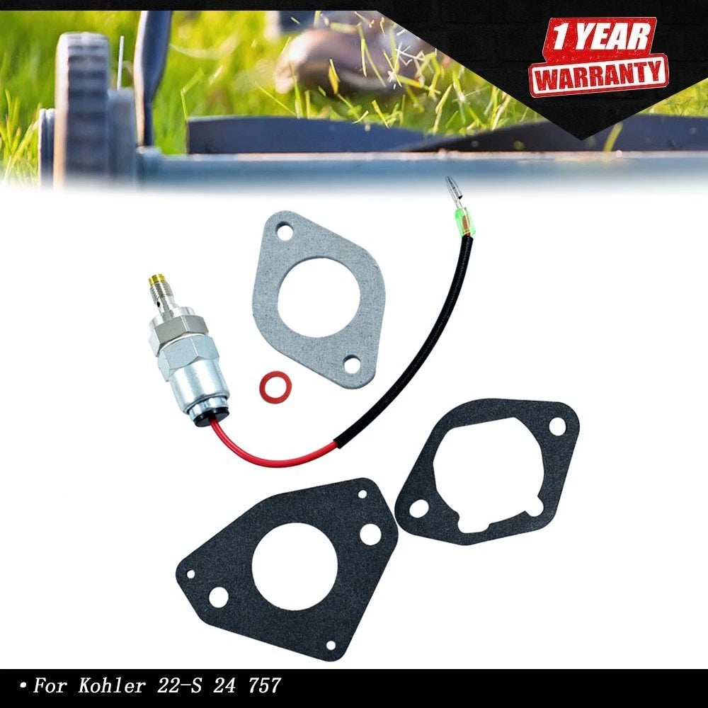 Fuel Shut-Off Solenoid Valve Kit for Kohler Engines (Fits Various Models)