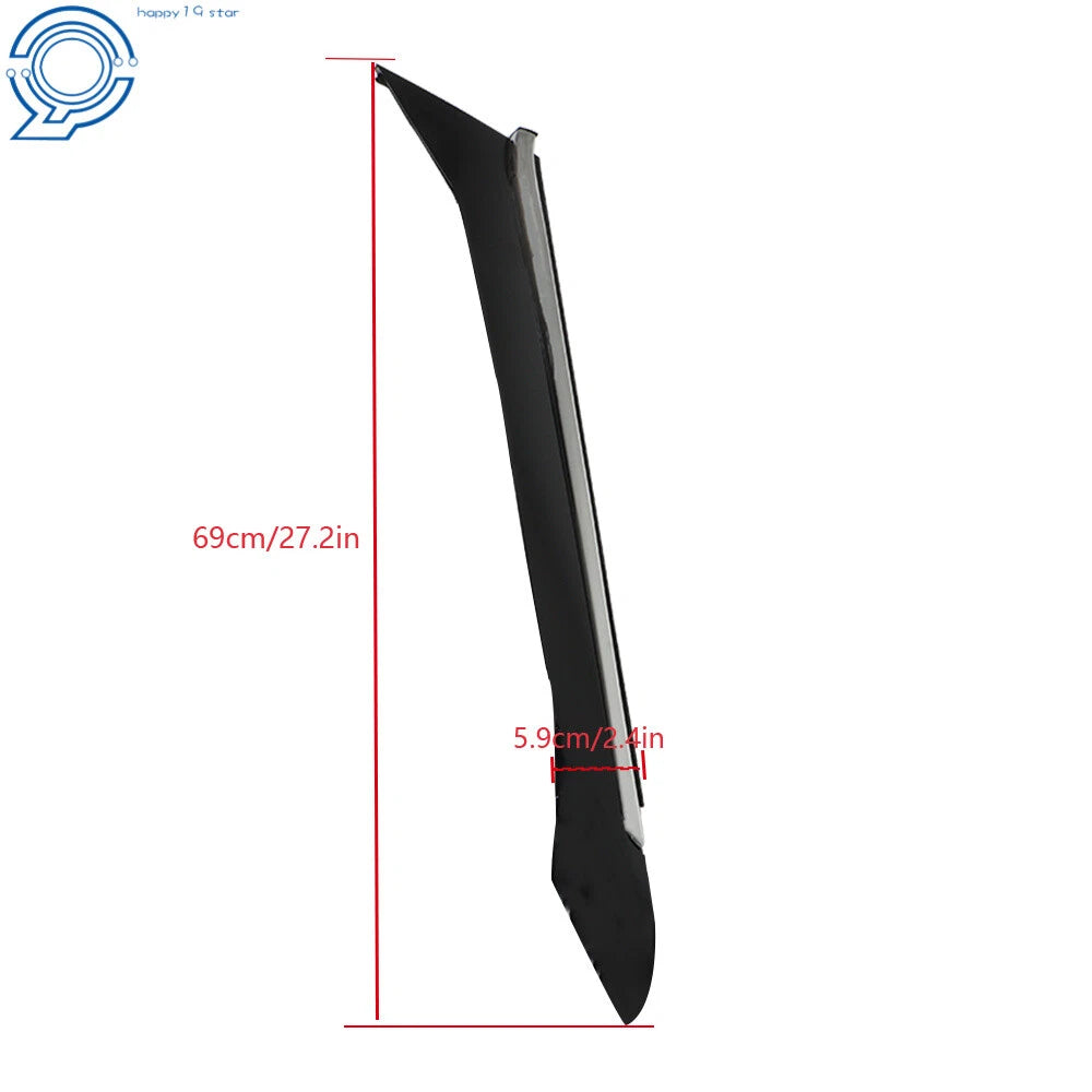 Passenger Side Rear Pillar Molding Trim for Nissan Maxima (2016–2021) Chrome