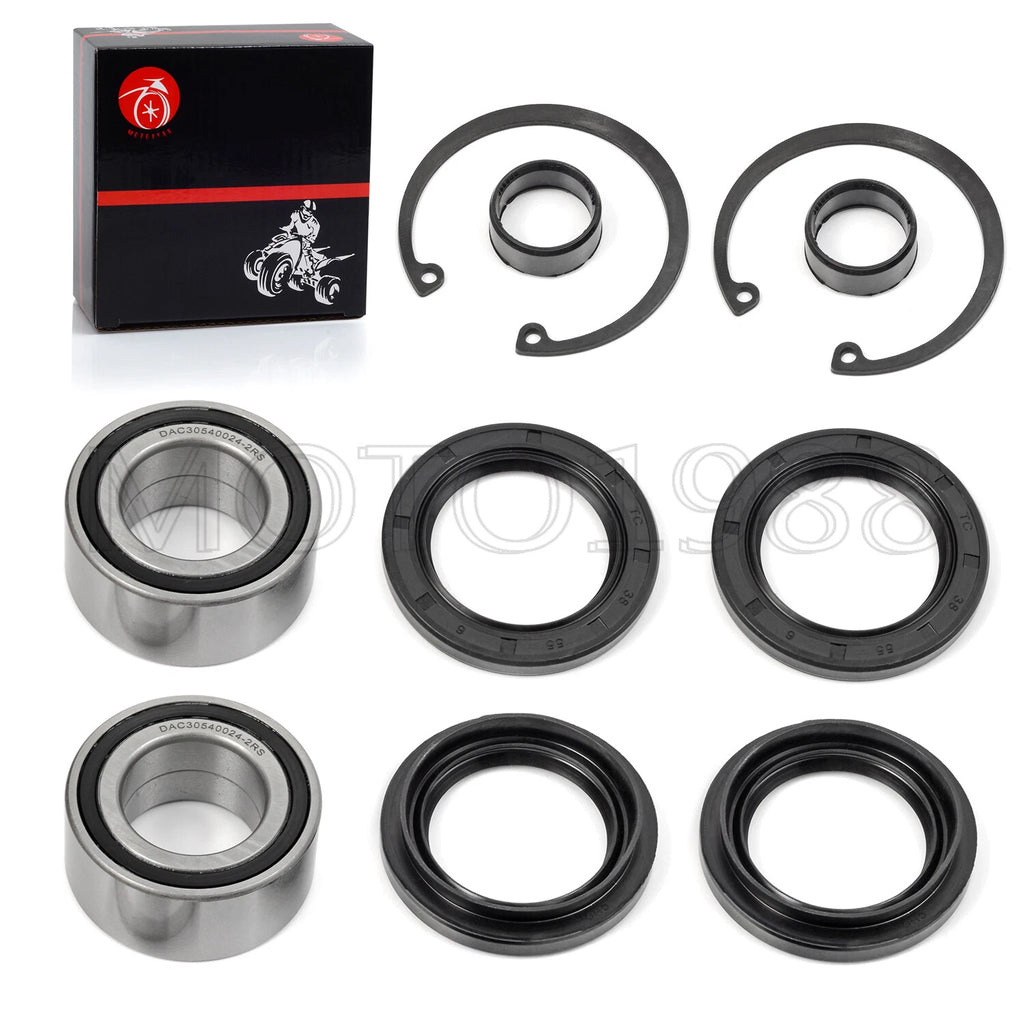 Front Wheel Bearing Seals Kit for Honda Rincon 650 TRX650FA 650FGA 2003–2005