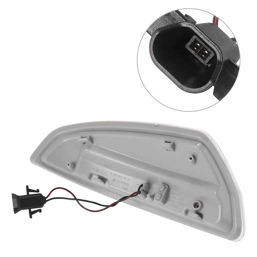 2 x Door Mirror Turn Signal Lights for Mercedes Benz W204 W639 (2007-2015)
