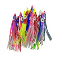 Set of 4 Soft Squid Skirts for Fishing Tackle (CM Length)