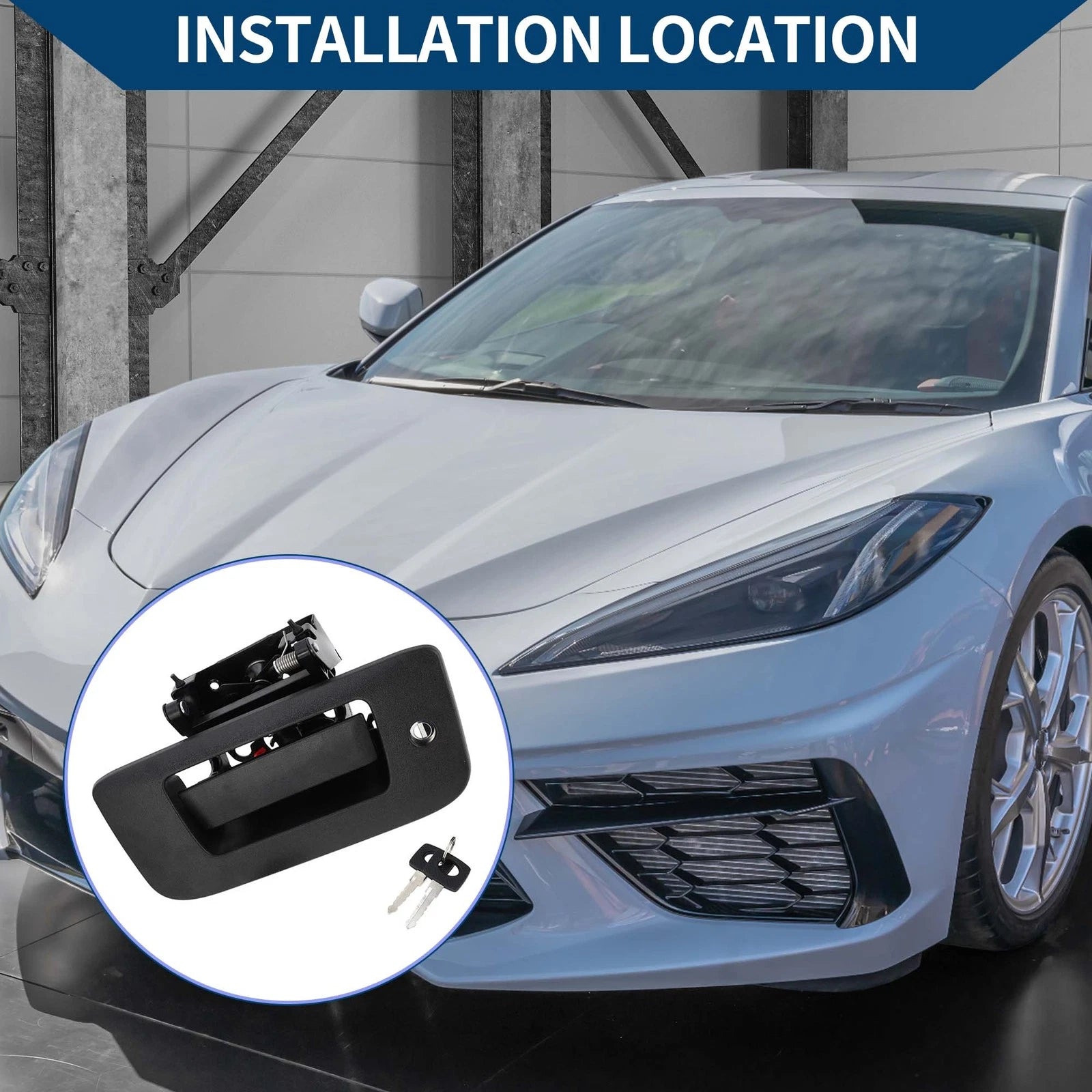 Trunk Lid Lock Release Push Switch for Chevrolet Silverado, GMC (20928119)
