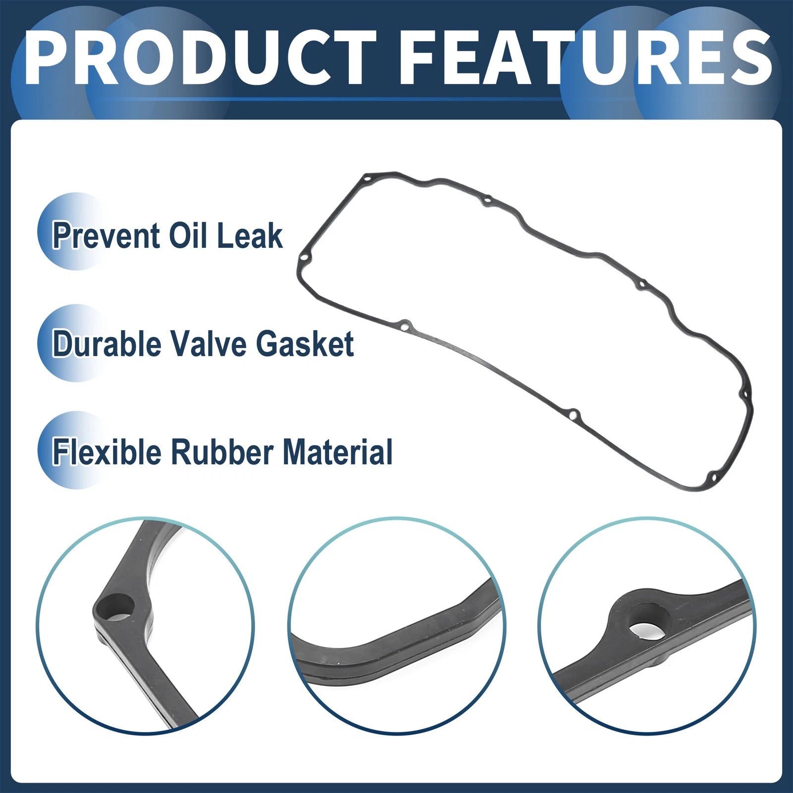 Valve Cover Gasket No. 1327040F00 for Nissan 240SX (1989–1990) & D21 (1990–1994)