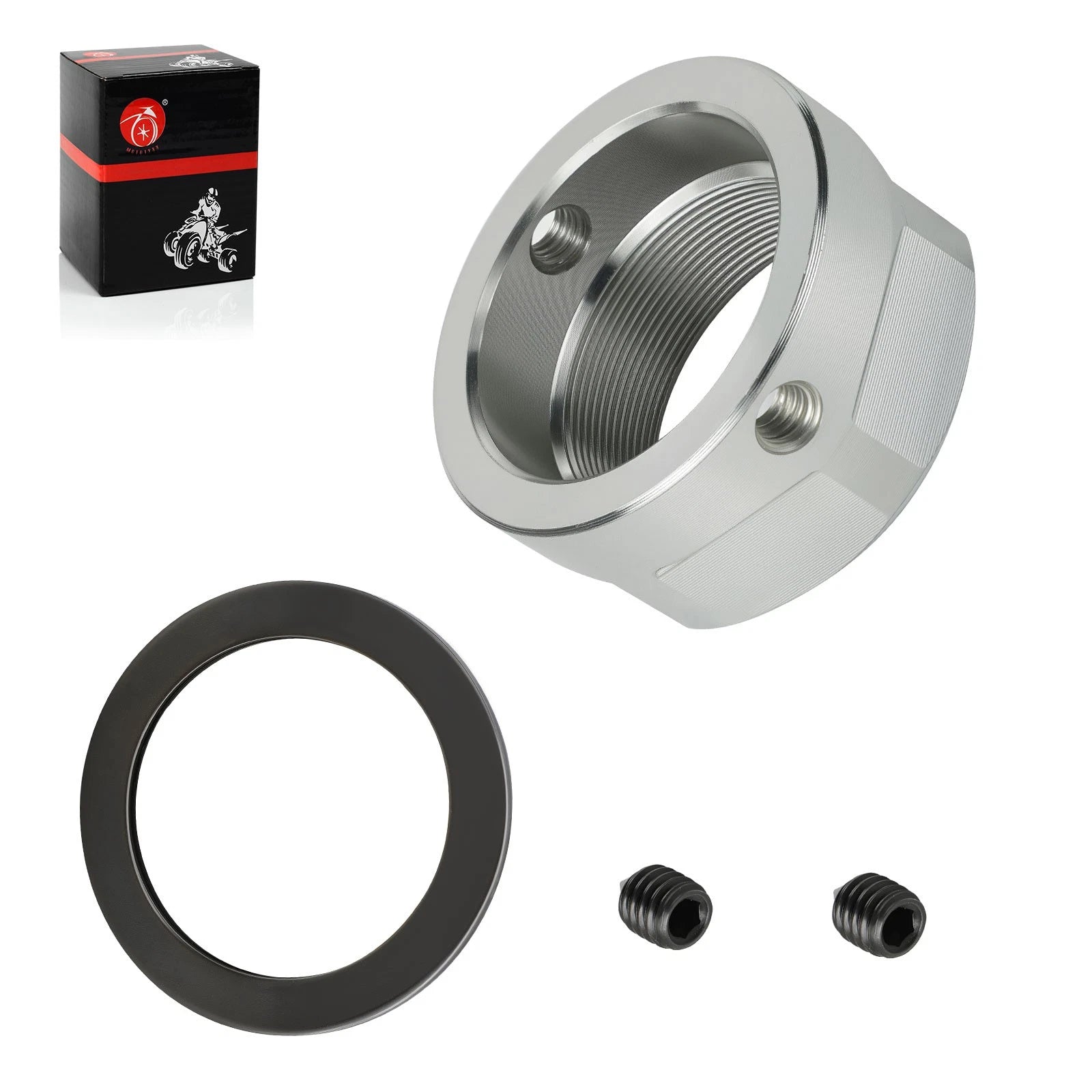 Rear Axle Lock Nut 90179-36003-00 for Yamaha Raptor 700 YFM700 YFM700R (2006–2022)