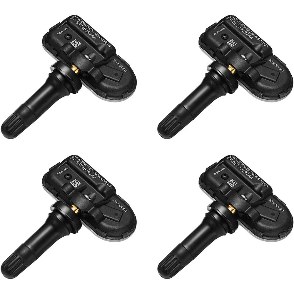 Set of 4 TPMS Tire Pressure Sensors for RAM 1500 2500 3500 (2014–2021)