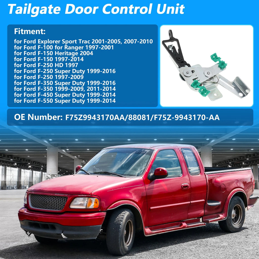 Tailgate Control Door Lock for Ford F-150 F-250 F-350 F-450 F-550 (No.F75Z9943170AA)