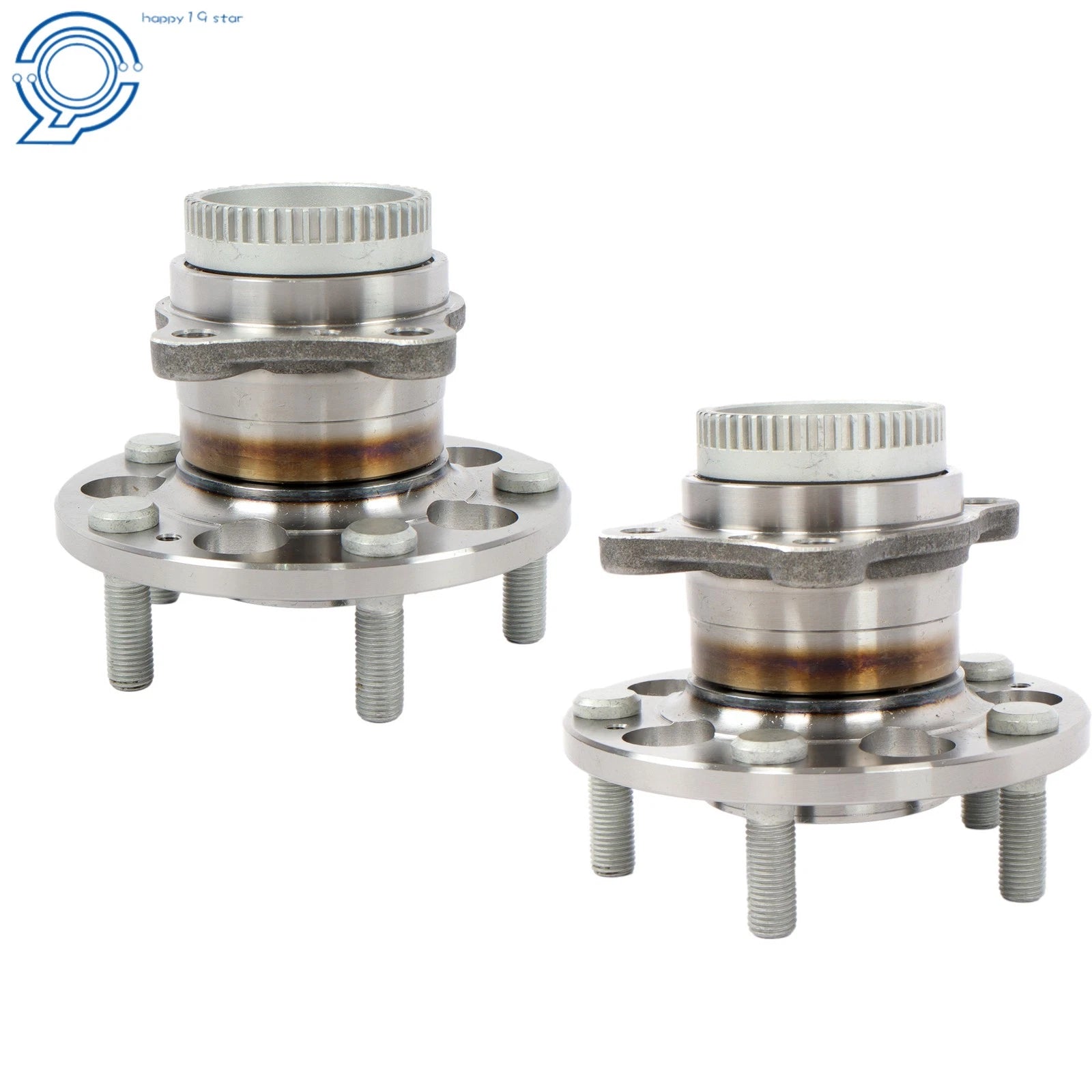 2X Wheel Hub Bearing Assembly for Hyundai Elantra (2011–2016) Kia Forte Rear