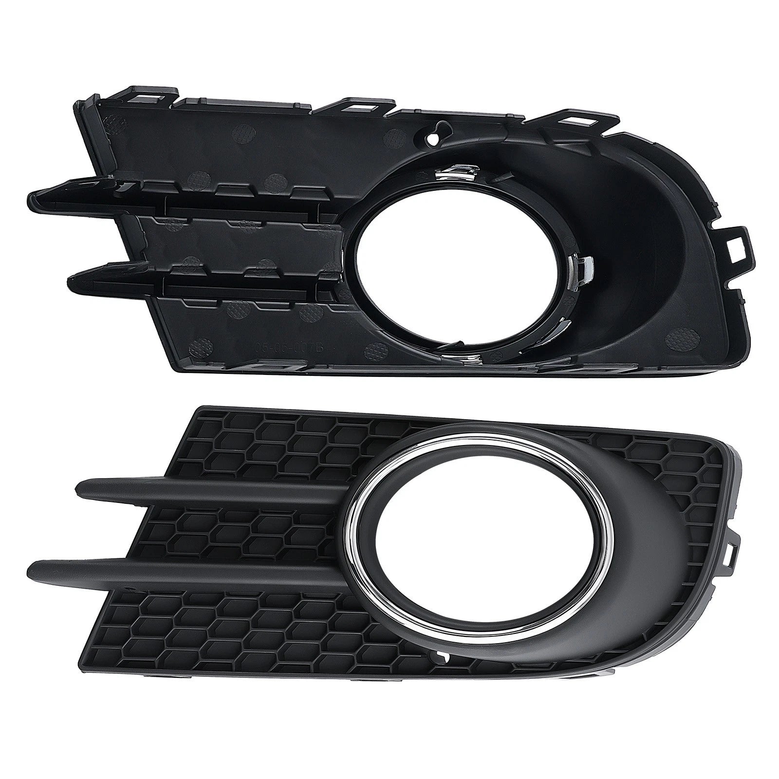 Set of 2 Front Bumper Fog Light Cover Trim for VW Tiguan (2012–2017) 5N0853666H