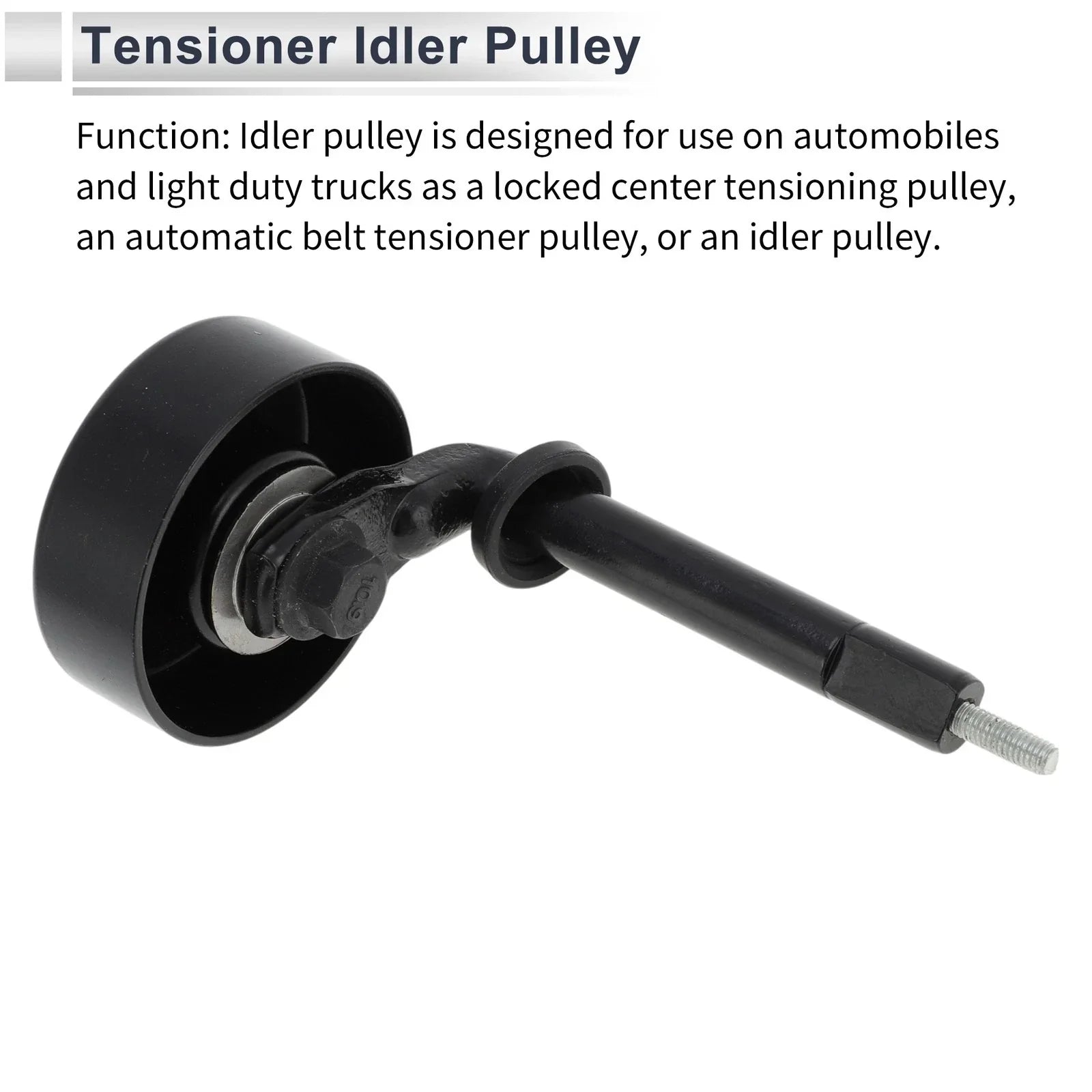 Drive Belt Idler Pulley for BMW 330d (1999 - 2010)