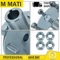 Live Axle Hub for Go Kart (4" x 4" Bolt Pattern, 1" to 3/4" Axle Step Down)