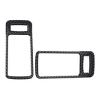 2Pcs Carbon Fiber Interior Door Handle Bowl Trim for Ford Mustang (2009–2013)