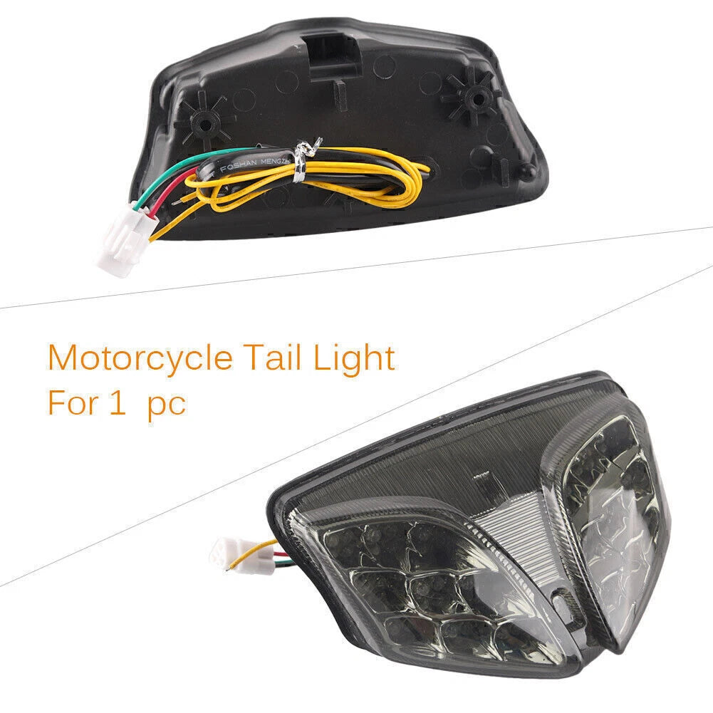 LED Tail Light Turn Signal for Suzuki GSXR600 GSXR750 (2008–2012) Smoke