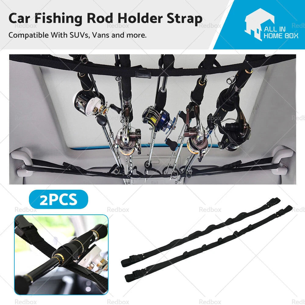 Fishing Rod Holder Storage Rack for Universal Vehicles (2010–2023)