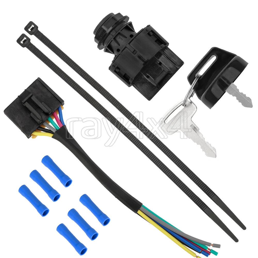 Ignition Key Switch Harness Pigtail Kit for Polaris ACE 325/500/570/900 (2016–2019)