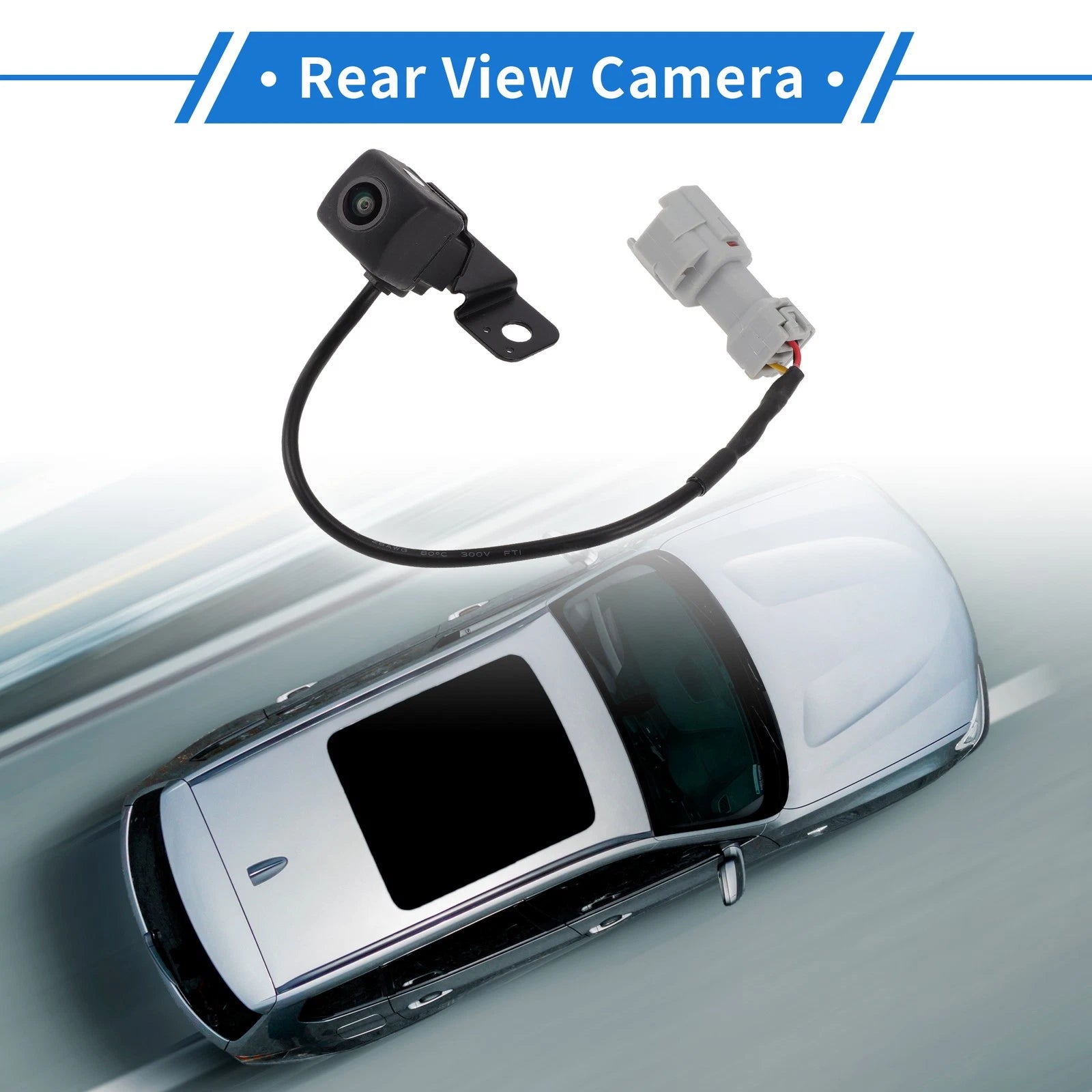 Rear View Camera for Hyundai Santa Fe (2013–2014) 120-180°