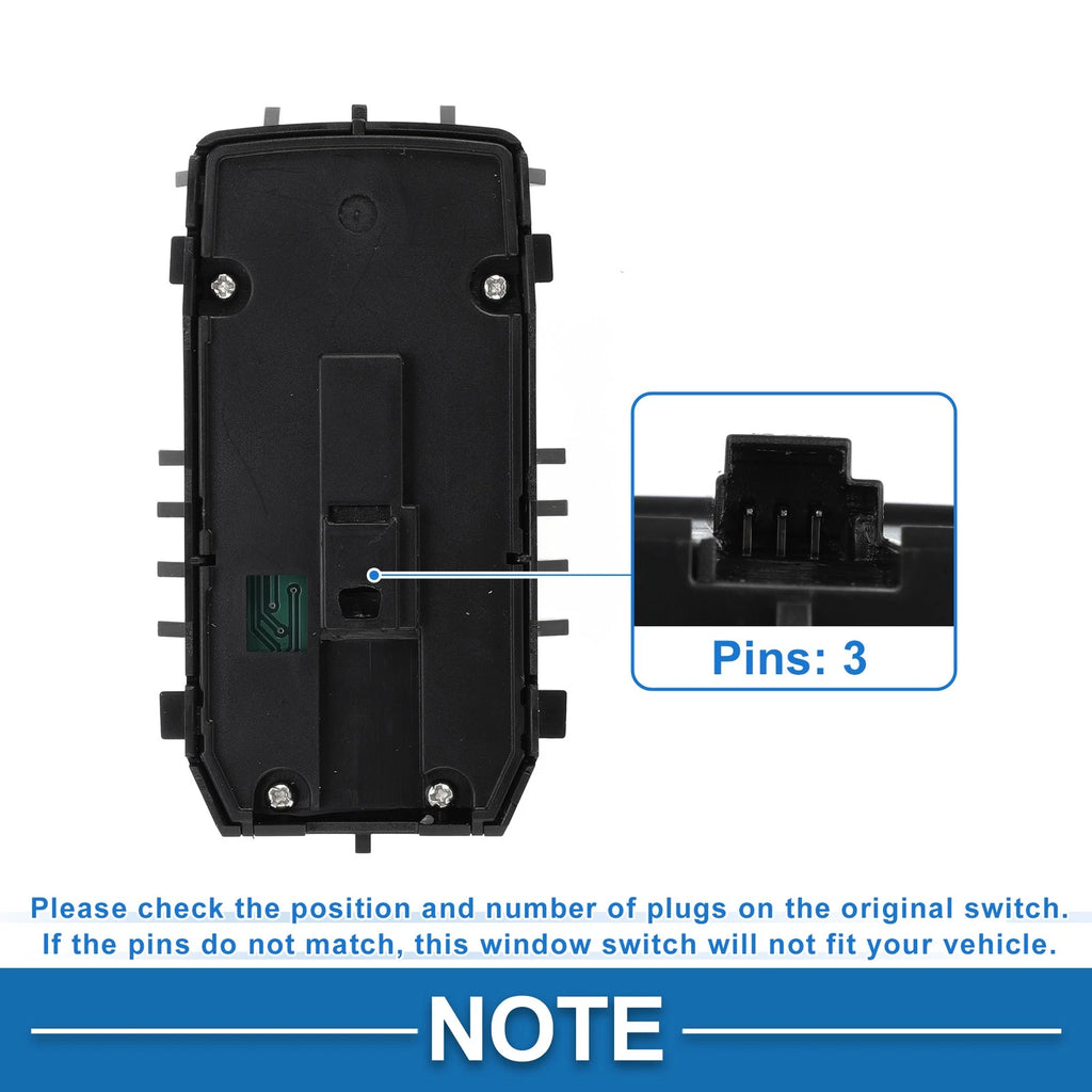 Power Window Switch for Mercedes-Benz S65 (2007–2013) No. 2229050109